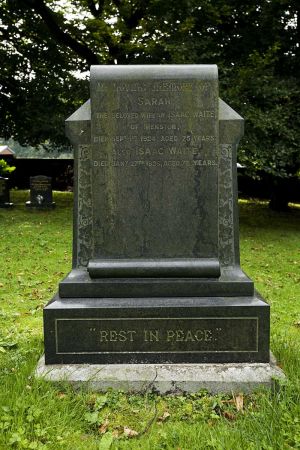 Isaac Waite grave 